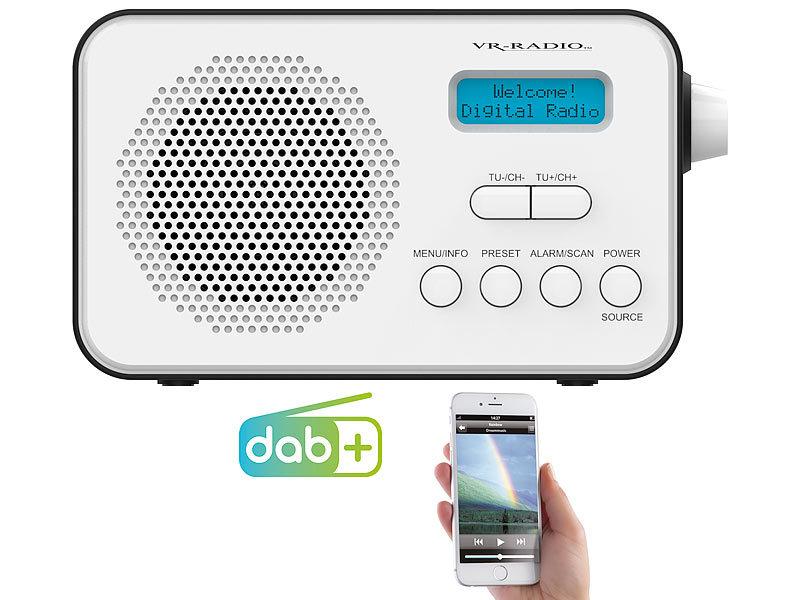 ; Mini-DAB+-Radios 