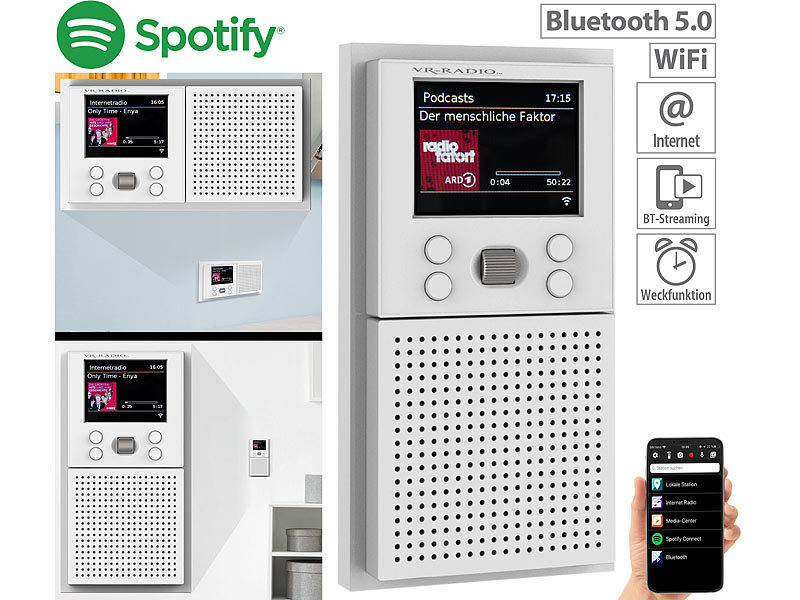 ; HiFi-Tuner für Internetradios & DAB+, mit USB-Ladeports HiFi-Tuner für Internetradios & DAB+, mit USB-Ladeports HiFi-Tuner für Internetradios & DAB+, mit USB-Ladeports 
