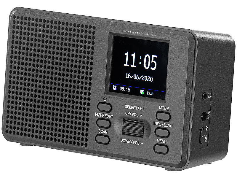 ; Mini-DAB+-Radios 