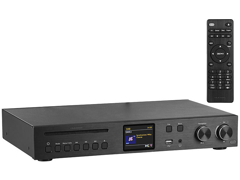 ; HiFi-Tuner für Internetradios & DAB+, mit USB-Ladeports HiFi-Tuner für Internetradios & DAB+, mit USB-Ladeports HiFi-Tuner für Internetradios & DAB+, mit USB-Ladeports HiFi-Tuner für Internetradios & DAB+, mit USB-Ladeports 