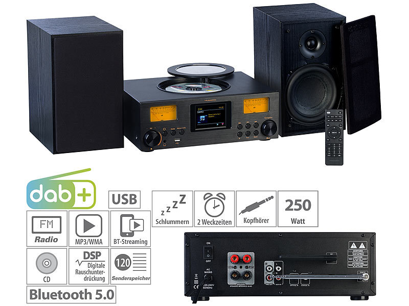 ; HiFi-Tuner für Internetradios & DAB+, mit USB-Ladeports HiFi-Tuner für Internetradios & DAB+, mit USB-Ladeports HiFi-Tuner für Internetradios & DAB+, mit USB-Ladeports HiFi-Tuner für Internetradios & DAB+, mit USB-Ladeports 