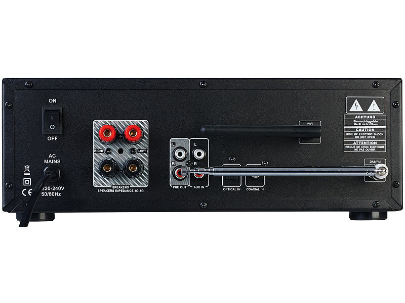 ; HiFi-Tuner für Internetradios & DAB+, mit USB-Ladeports HiFi-Tuner für Internetradios & DAB+, mit USB-Ladeports HiFi-Tuner für Internetradios & DAB+, mit USB-Ladeports HiFi-Tuner für Internetradios & DAB+, mit USB-Ladeports 