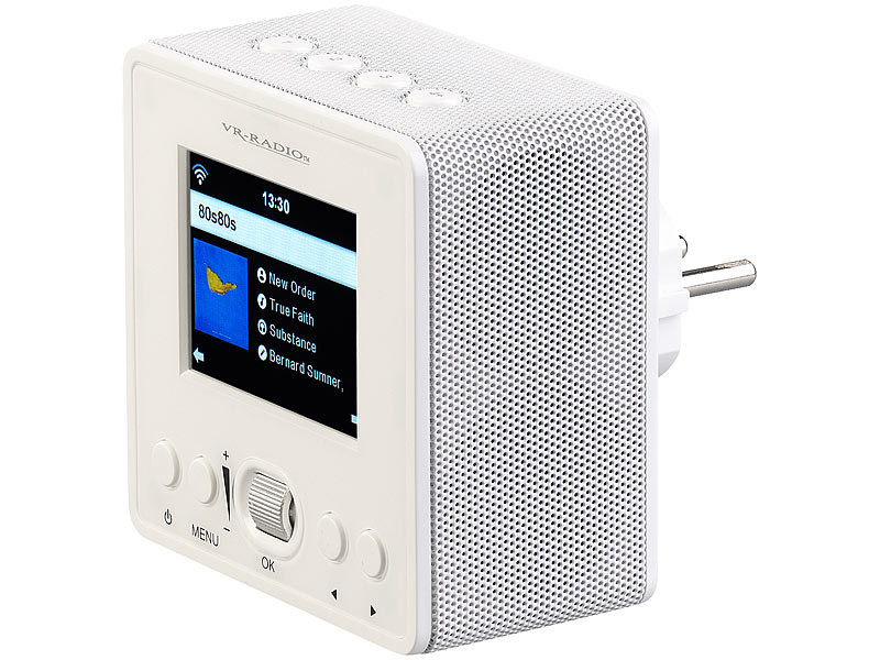 ; HiFi-Tuner für Internetradios & DAB+, mit USB-Ladeports 