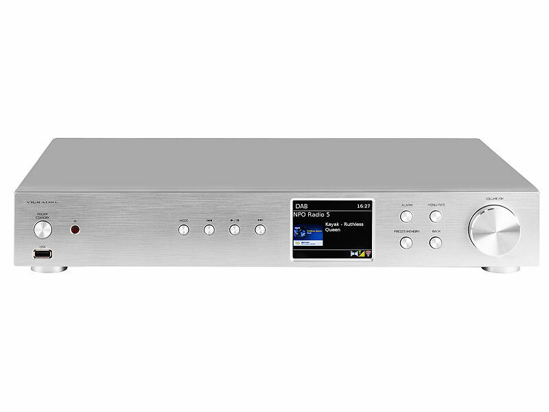 ; DAB-Internetradios mit CD-Player und Bluetooth 