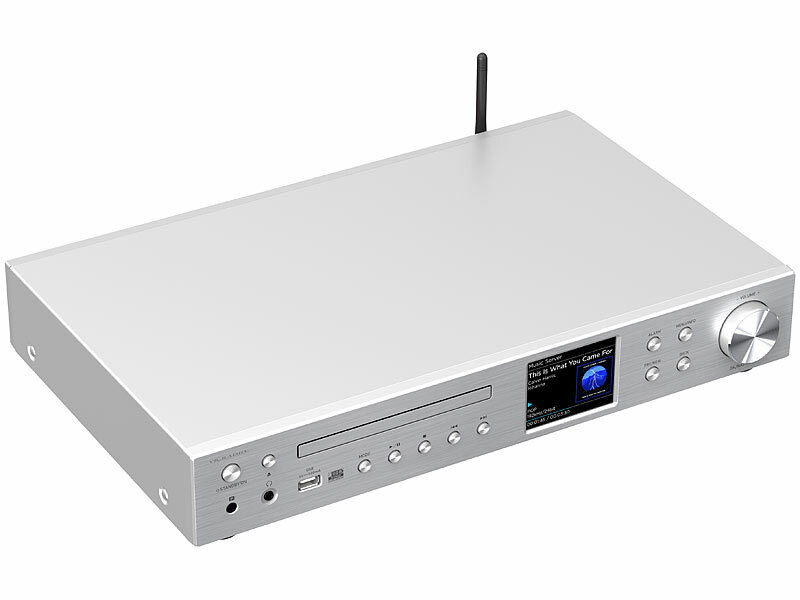 ; HiFi-Tuner für Internetradios & DAB+, mit USB-Ladeports HiFi-Tuner für Internetradios & DAB+, mit USB-Ladeports 