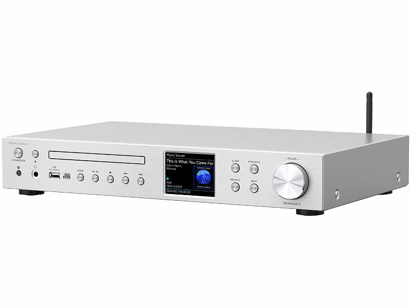 ; HiFi-Tuner für Internetradios & DAB+, mit USB-Ladeports HiFi-Tuner für Internetradios & DAB+, mit USB-Ladeports 