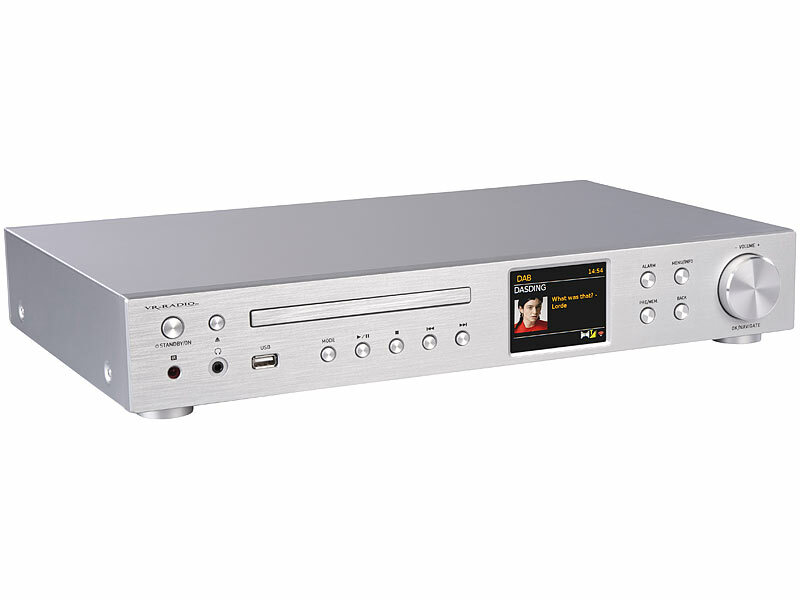 ; HiFi-Tuner für Internetradios & DAB+, mit USB-Ladeports HiFi-Tuner für Internetradios & DAB+, mit USB-Ladeports 