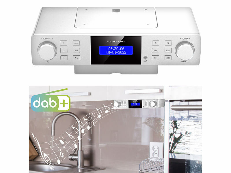 ; HiFi-Tuner für Internetradios & DAB+, mit USB-Ladeports HiFi-Tuner für Internetradios & DAB+, mit USB-Ladeports